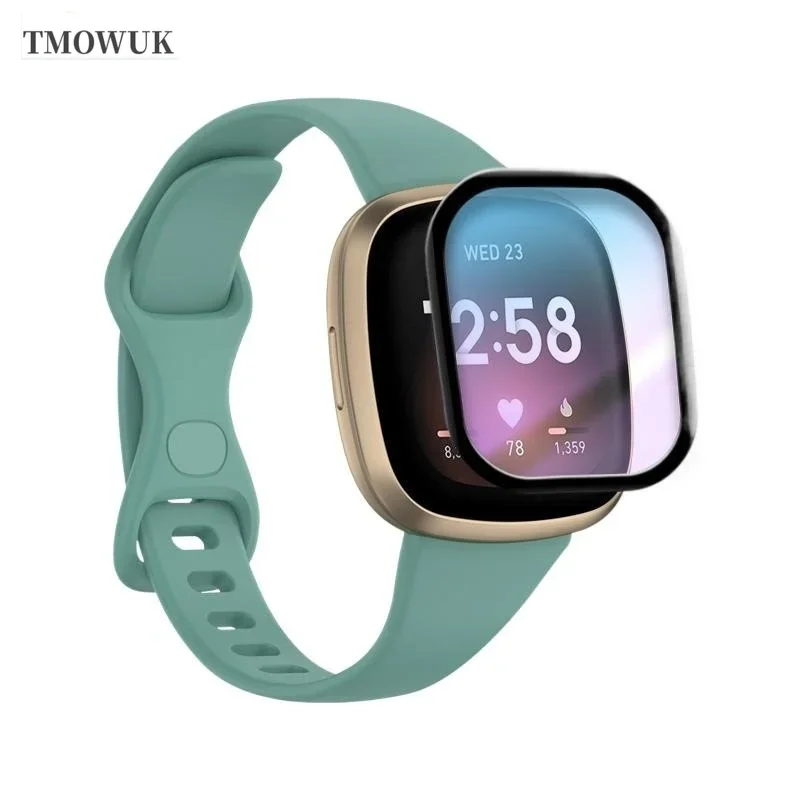 For Fitbit Sense 2 Versa3 2 4  - Hydrogel Screen Protector ulasan dan harga