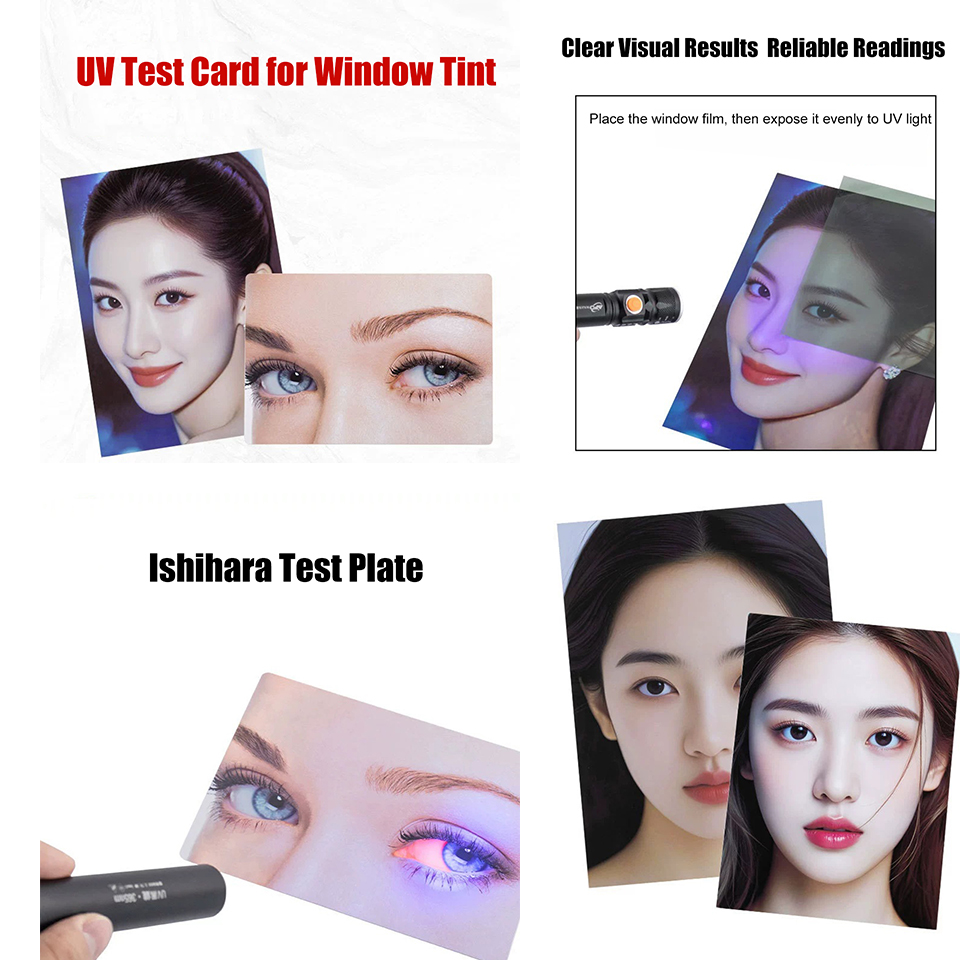 Blue Light & UV Test Card for  - Anti Blue Light Film ulasan dan harga