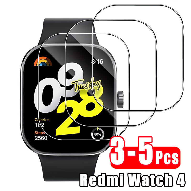3-5Pcs Premium Tempered Glass  - Smartwatch Screen Film ulasan dan harga