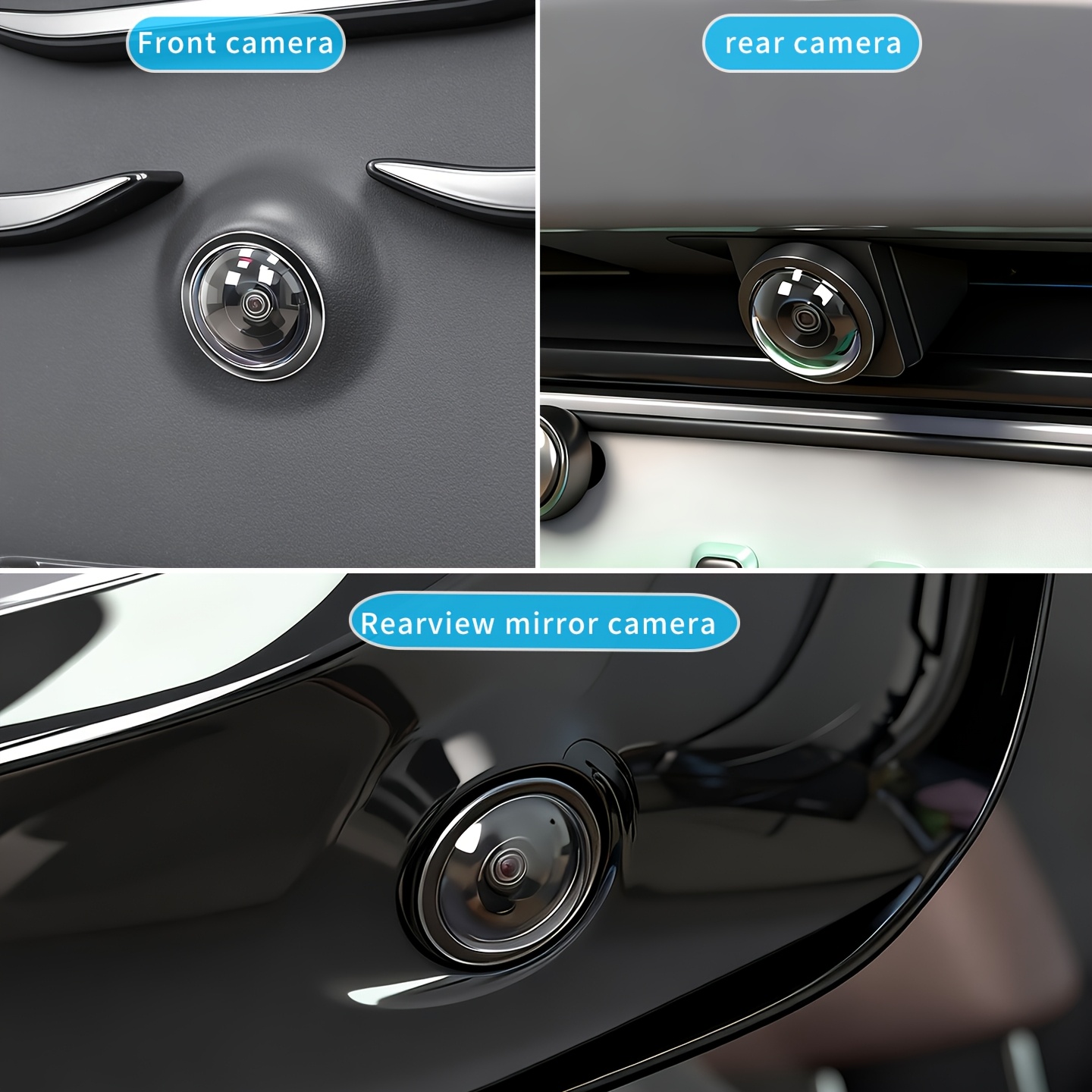 2Pcs Car Rear View Backup Came - Camera Lens Protector ulasan dan harga