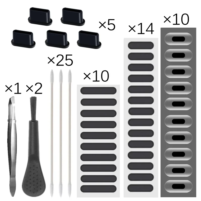 Universal Dust Plug Mobile Pho - Dust Removal Sticker ulasan dan harga