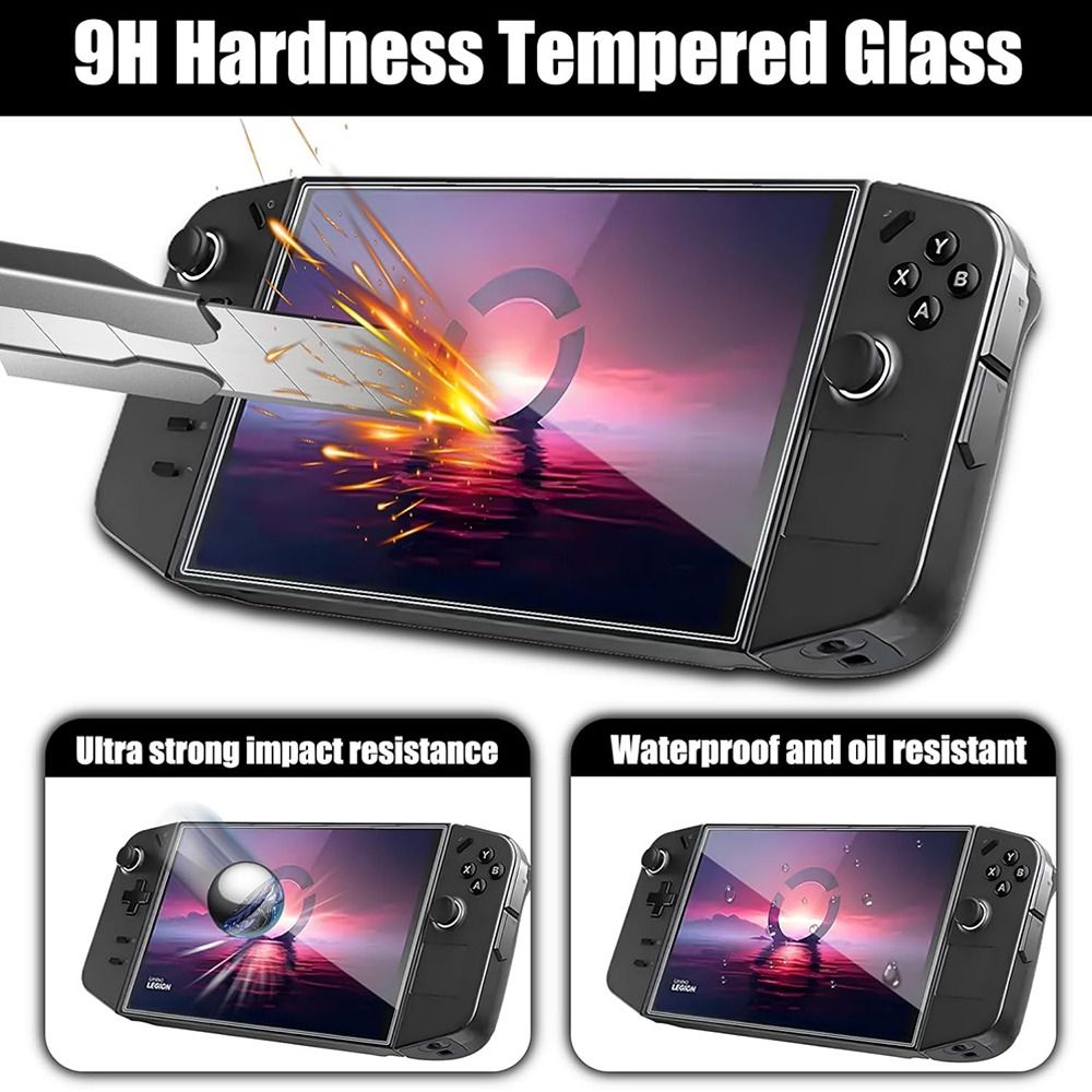 2pcs 9H Game Accessories Scree - Curved Edge Screen ulasan dan harga