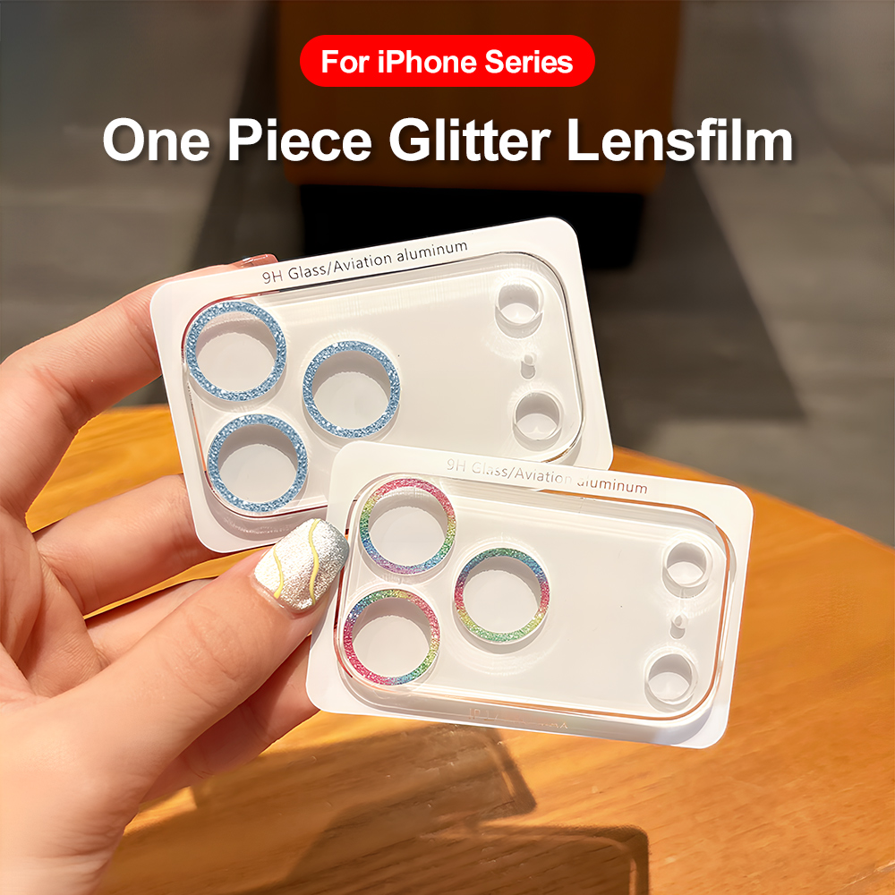 Glitter Camera Lens Protector  - Tempered Glass Screen 9H ulasan dan harga